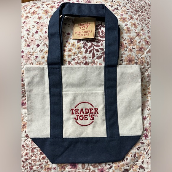 COPY - Trader Joe’s Mini Bag - blue - Picture 1 of 1